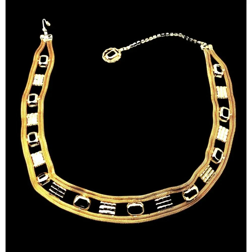 Vintage rhinestone belt